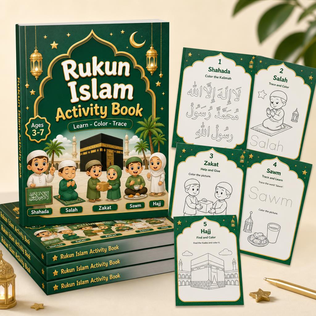 Worksheet Mengenal Rukun Islam